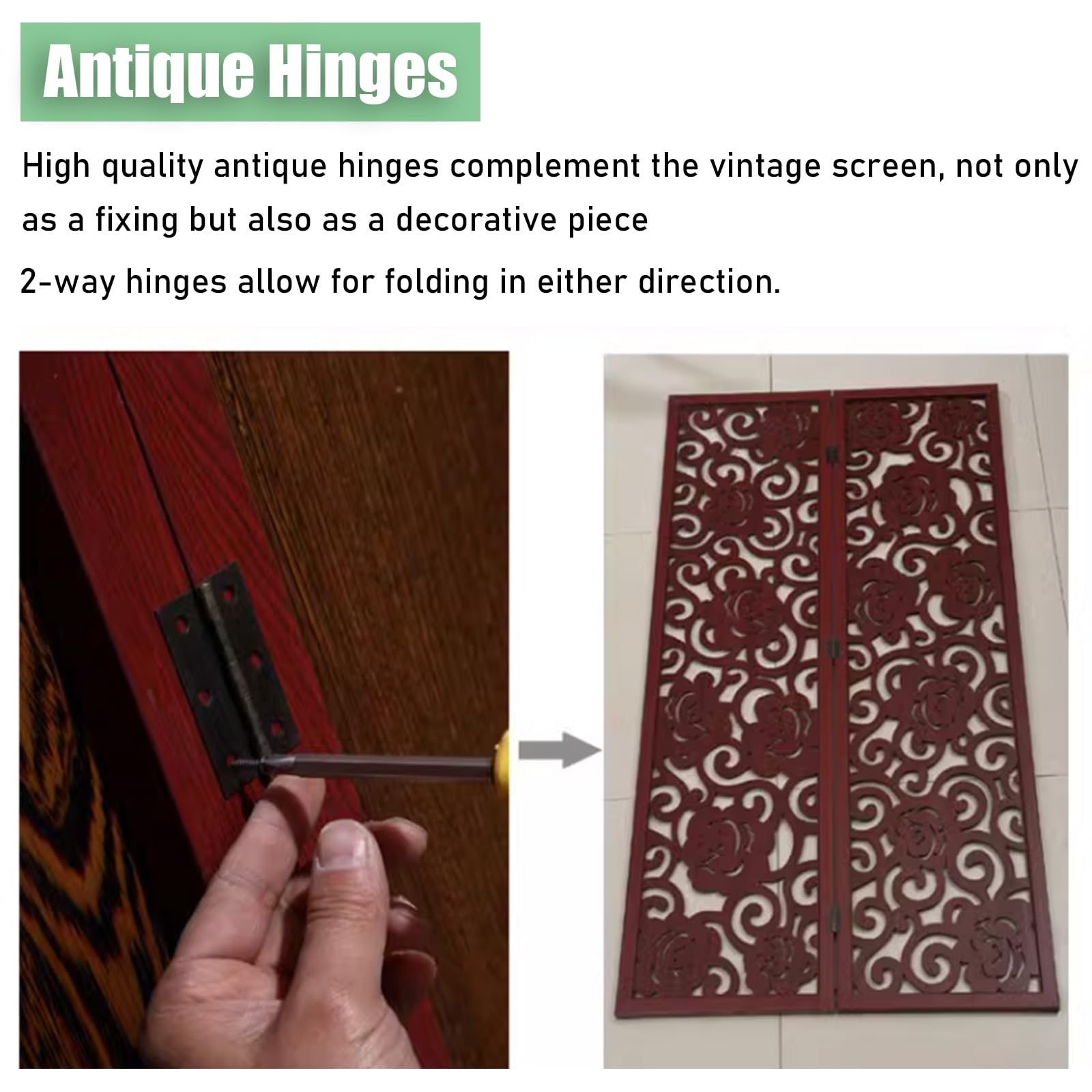 Amazon.com - Privacy Screen Room Divider Chinese Vintage